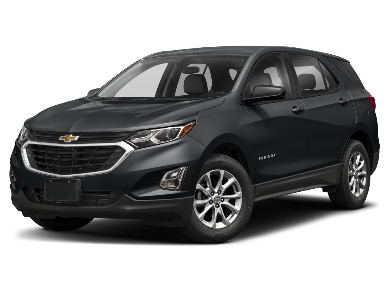 2020 Chevrolet Equinox LS in Summit White — front three-quarter view