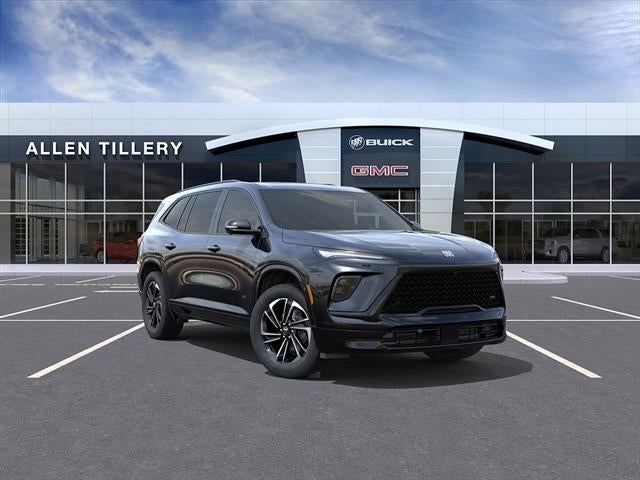 2026 Buick Enclave Sport Touring in Ebony Twilight Metallic — front three-quarter view